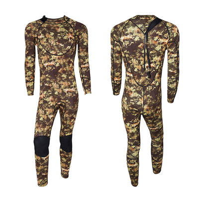 Wetsuit pattern 3mm 5mm 7mm mens top camo neoprene smooth skin triathlon spearfishing diving surfing wetsuit
