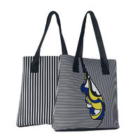 Wholesale zebra stripes neoprene beach tote bag 2019 newly designed women handbag