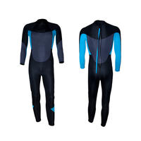 Men's Full Body Wetsuit with Backzip for Surfing, Swimming and Diving